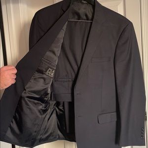 Navy Slim Fit Suit Set